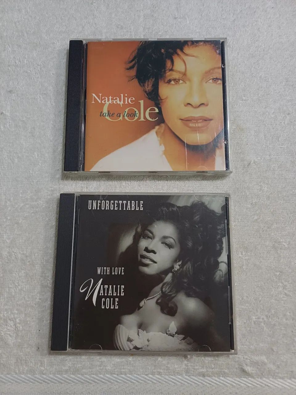 02 CDs da cantora Natalie Cole