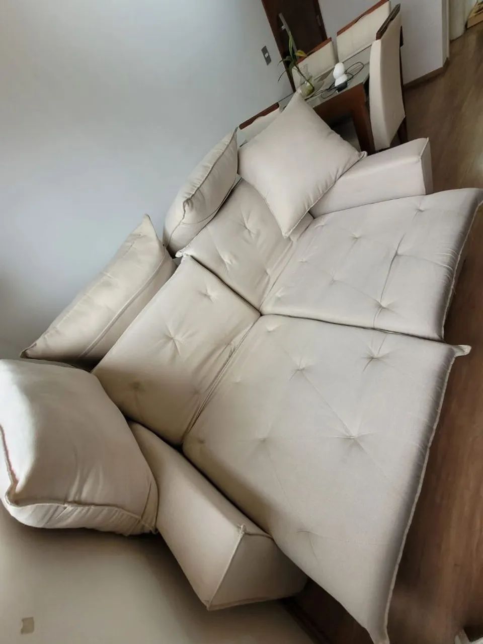Sofá Retrátil e Reclinável 1,90m | Higienizado Recentemente - Foto 5