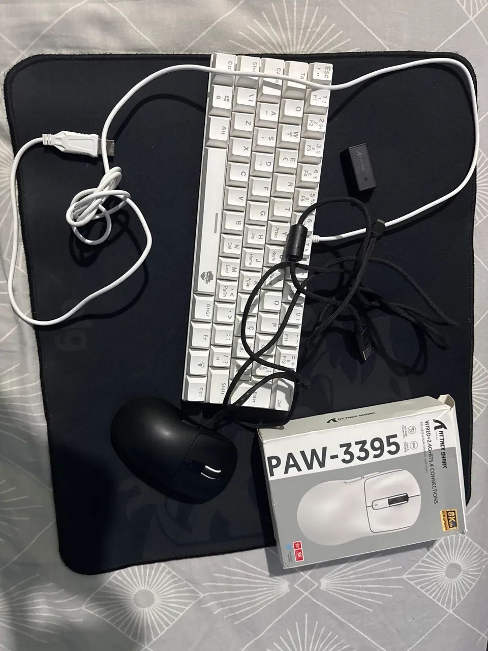 KIT GAMER - mouse, teclado e mousepad
