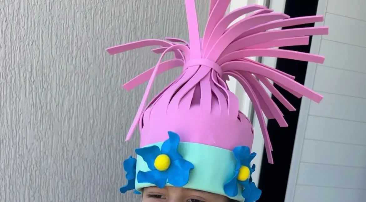 Cabelo maluco troll rosa  - Foto 2