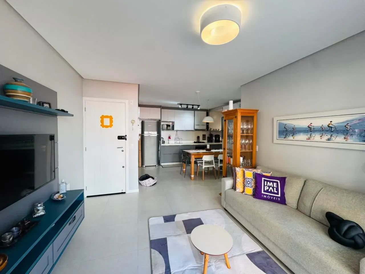 Apartamento 3 Dormitórios com Suíte, Mobiliado e Climatizado com Churrasqueira - Foto 4