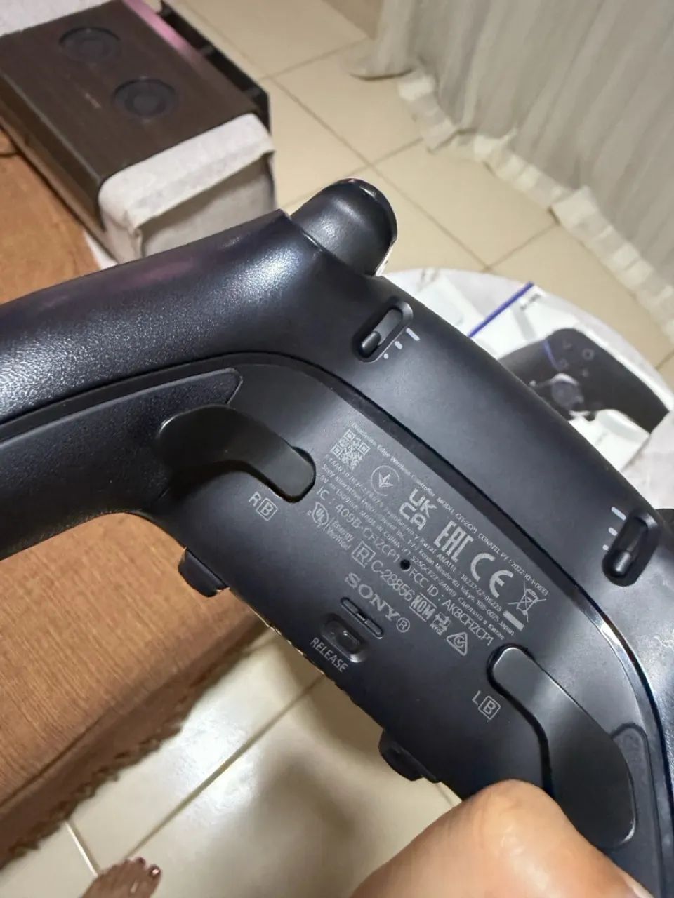 Controle PS5 DualSense Edge - Midnight Black - Foto 4