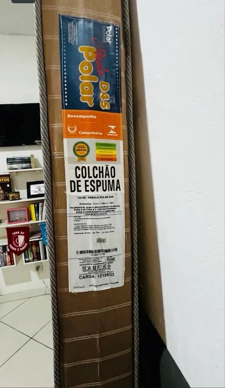Colchão espuma D45  Excelente estado - Foto 2
