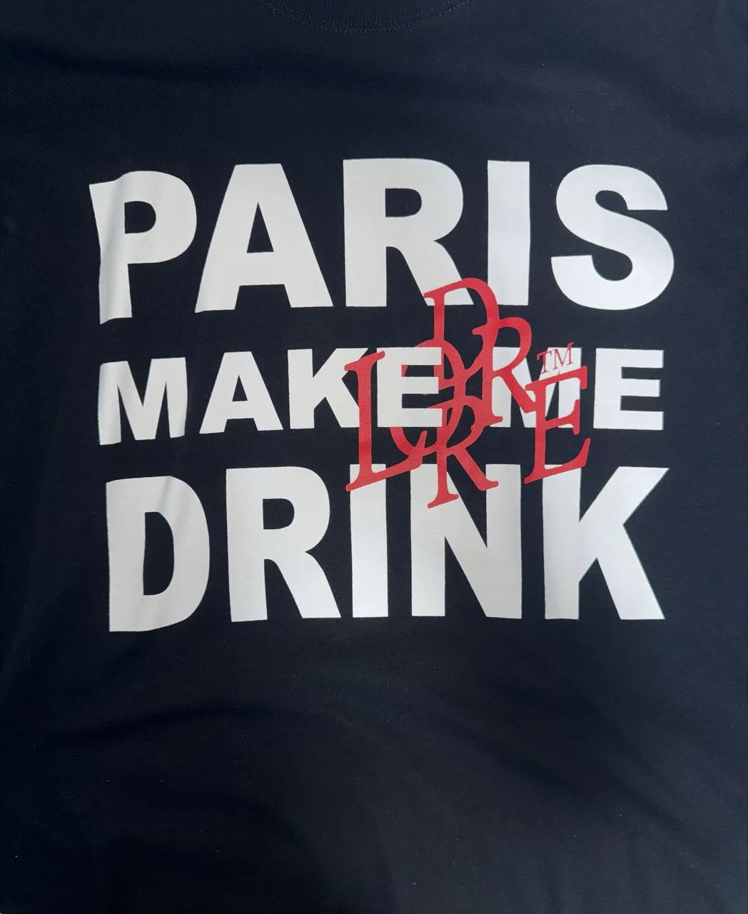 Camiseta leordre PARIS MAKE ME DRINK - Foto 3