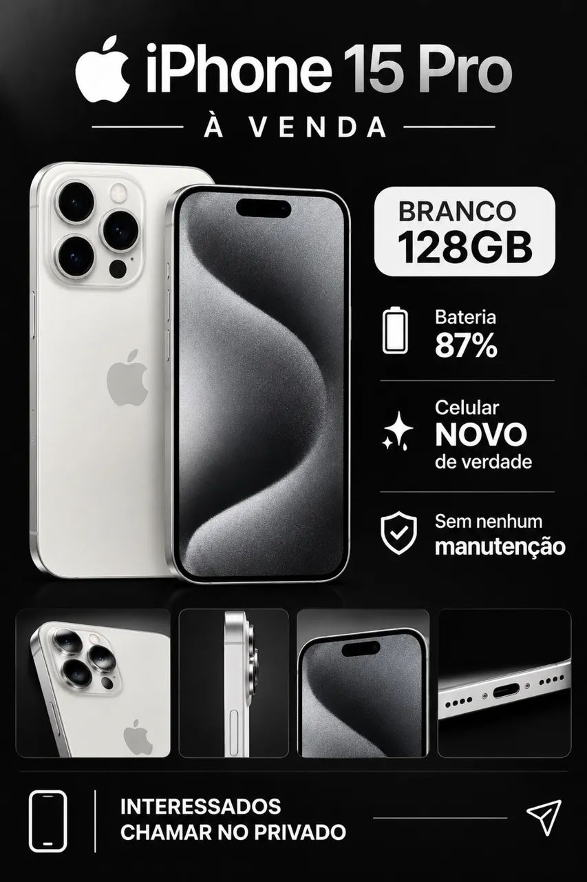 Vendo iphone 15 PRO