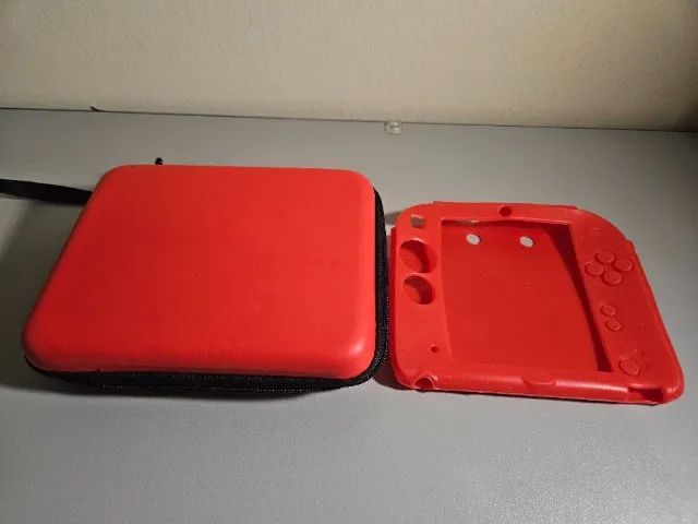 Bag e Case de Silicone para Nintendo 2DS