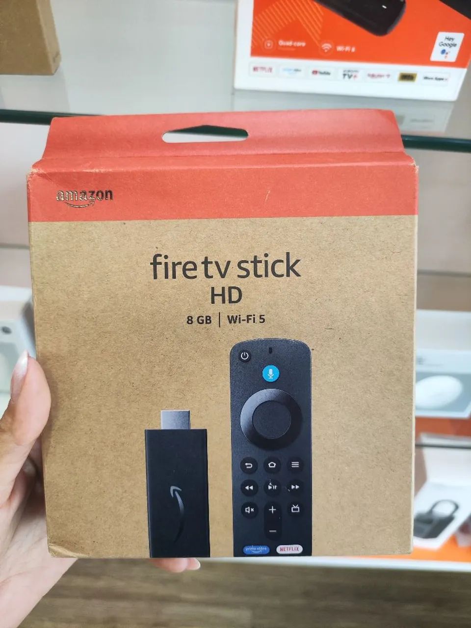 Fire Stick HD Amazon Disponível Global 