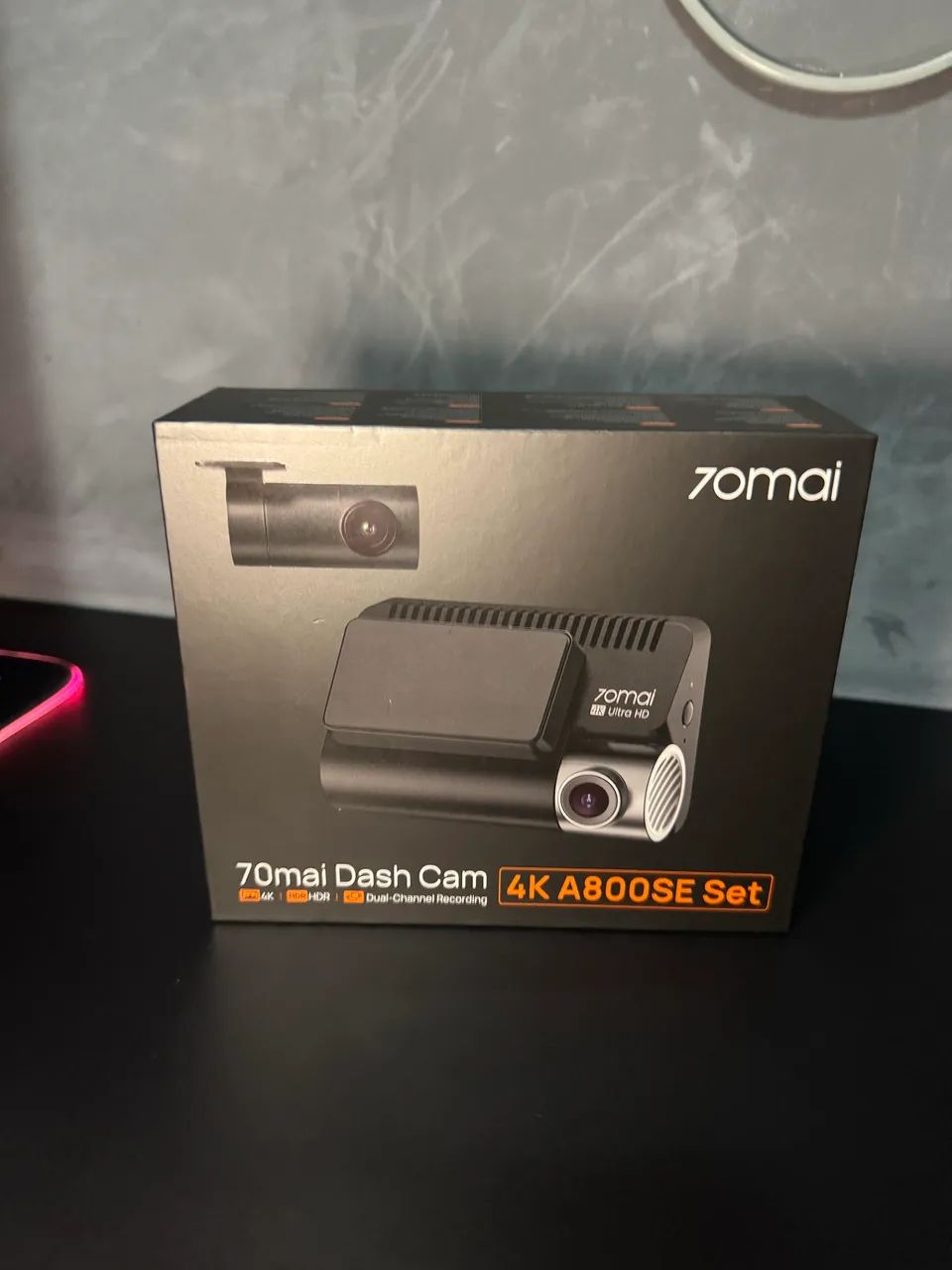 70mai dash cam 4k a800se set câmera veicular - Câmeras e