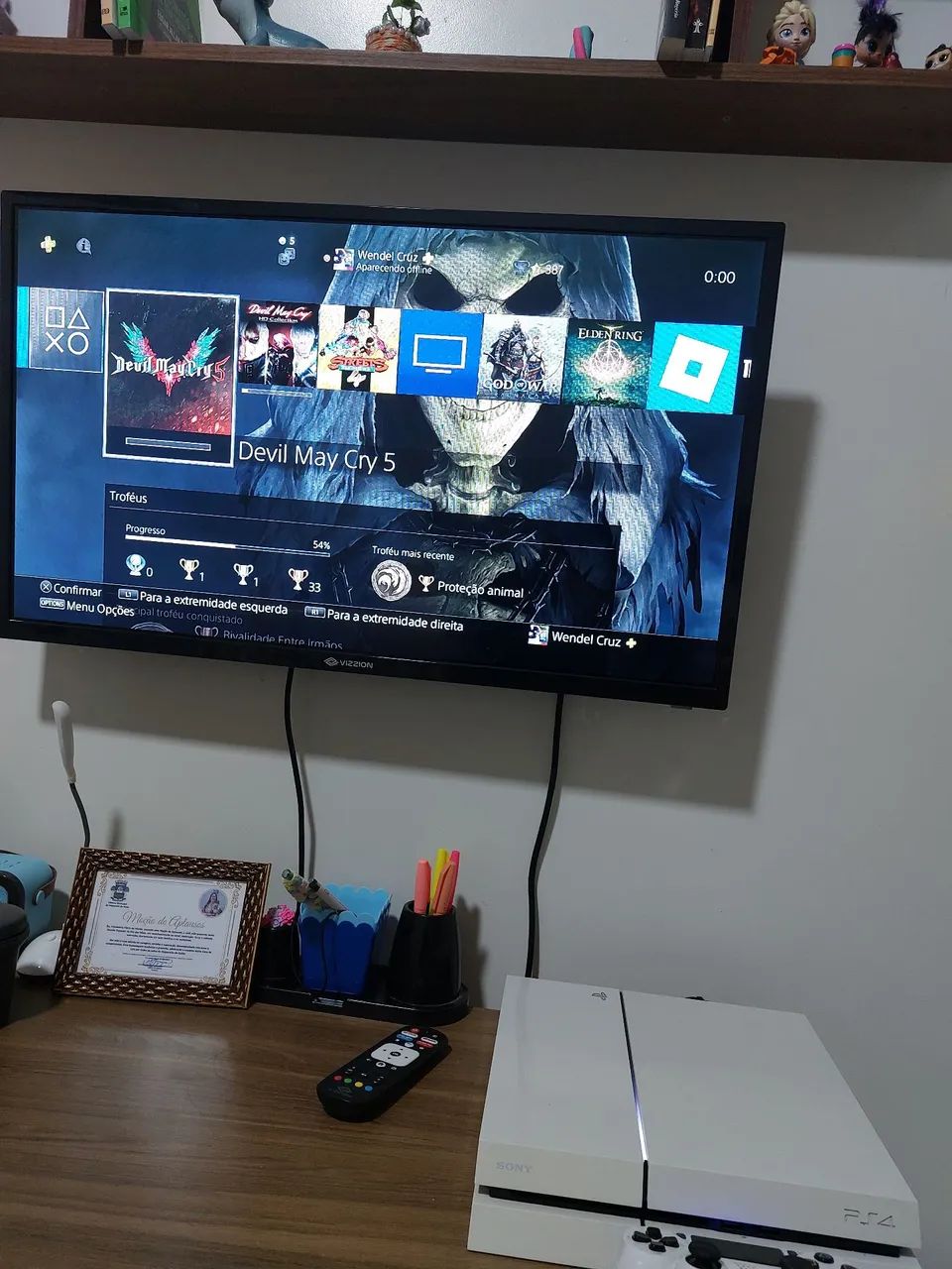 Ps4 fat branco  - Foto 3