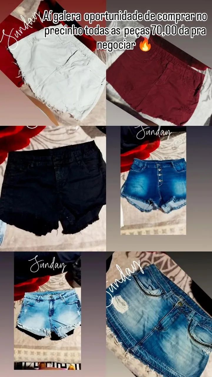 Roupas e sapatos