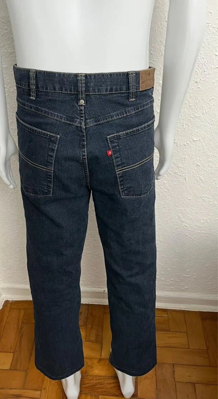 Calça Jeans Brooksfield Tamanho 50 M Stretch Ótimo Estado - Foto 2