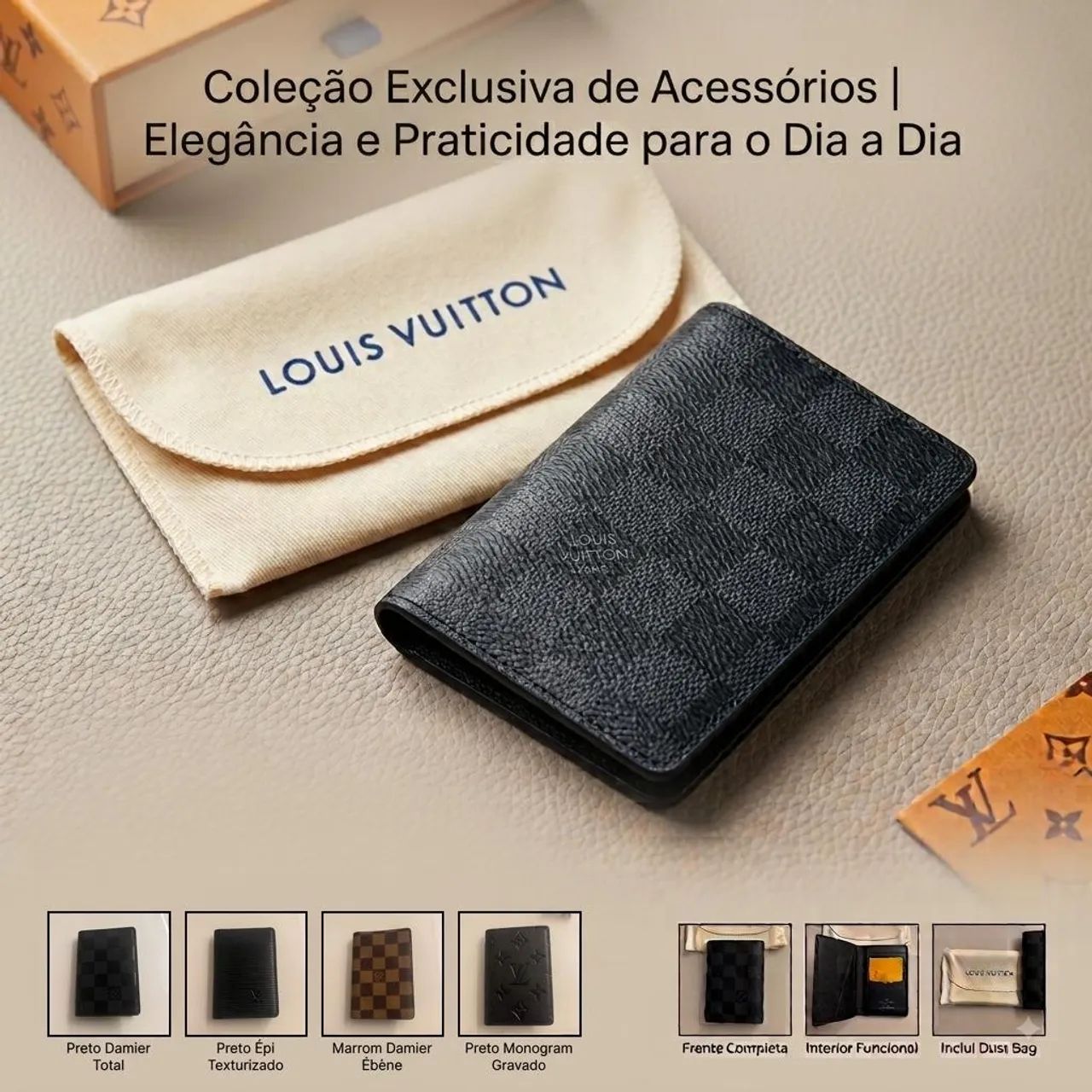 Carteira Primeira Linha, Louis Vuitton