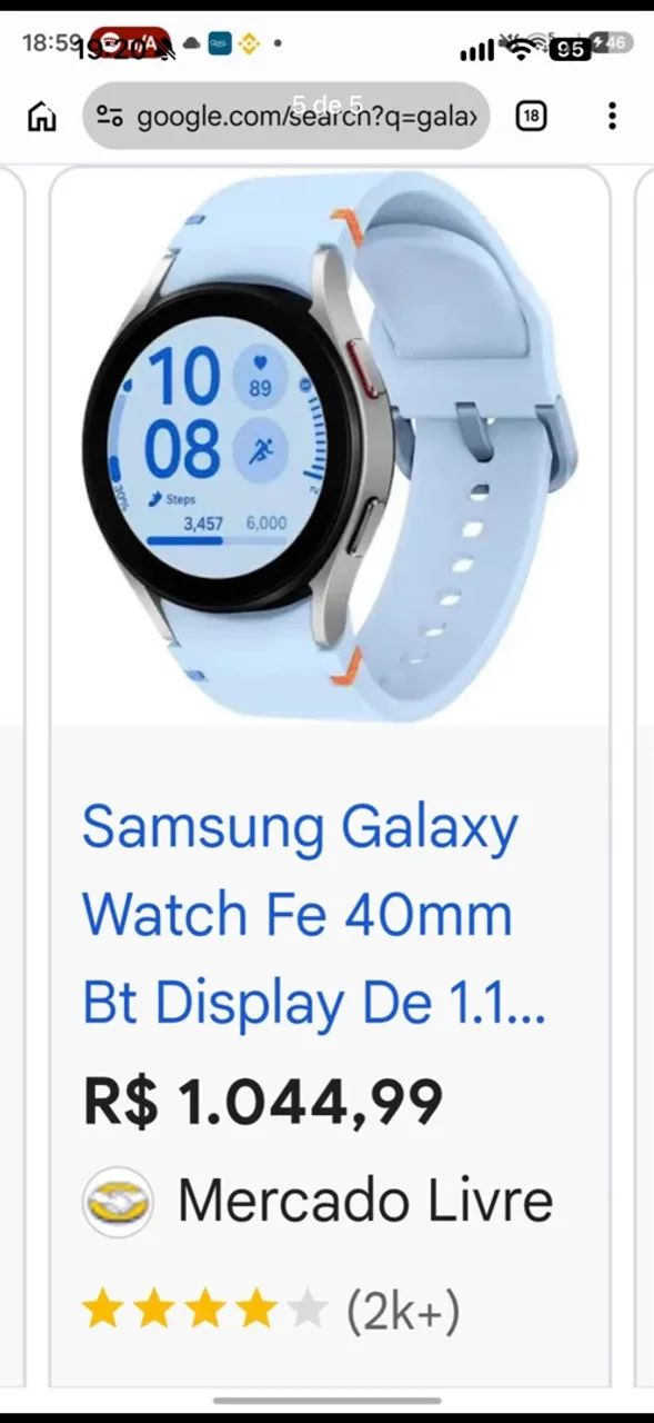 GALAXY WATCH FE 40MM - Foto 5