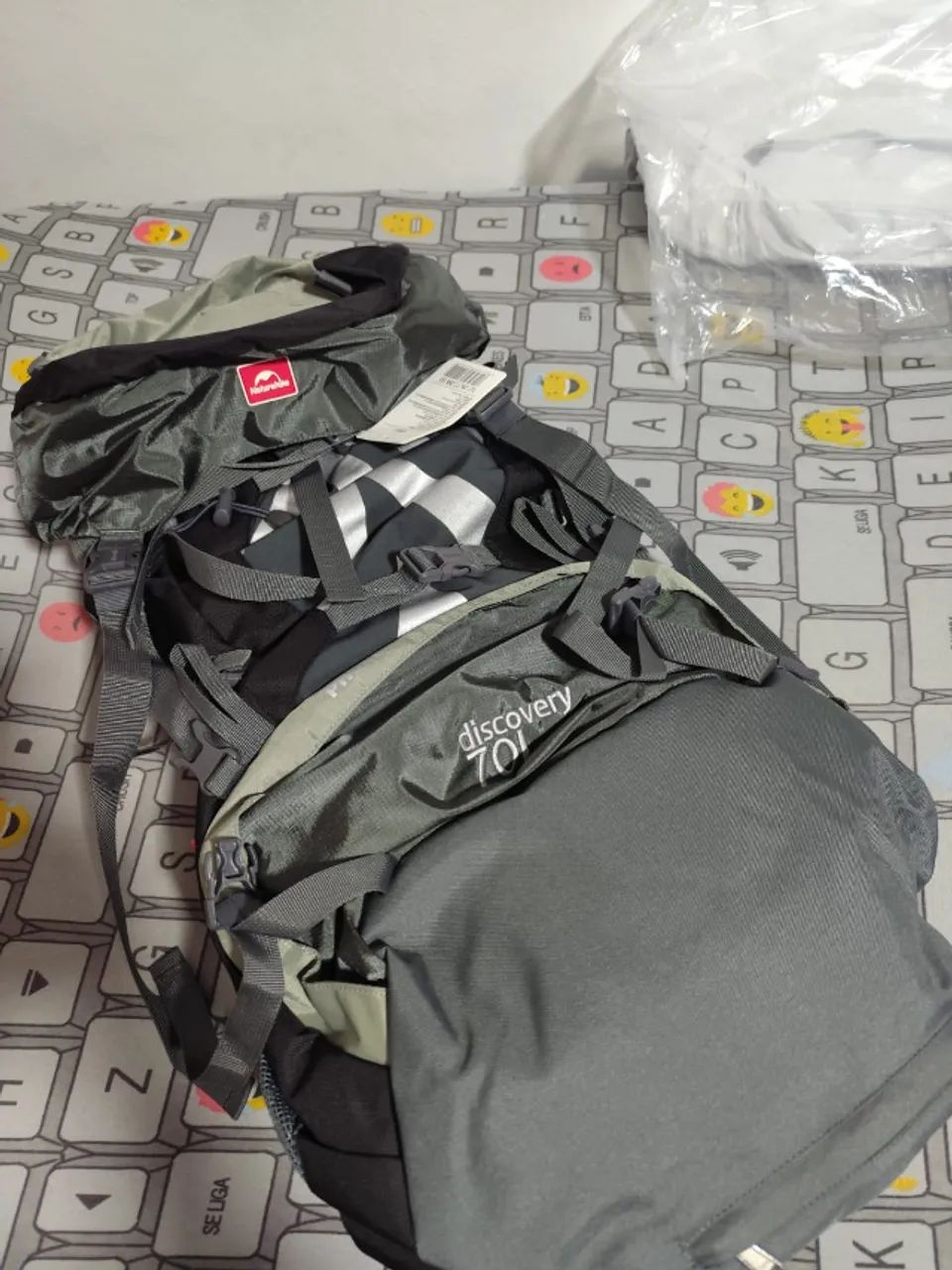 Mochila Cargueira Naturehike Discovery 70L - Camping - Foto 3