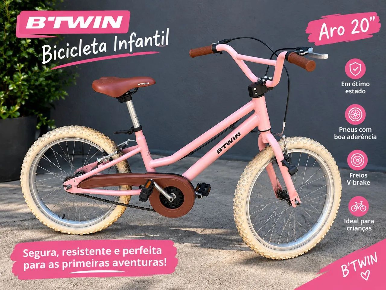 Bicicleta Decathlon Infantil aro 20