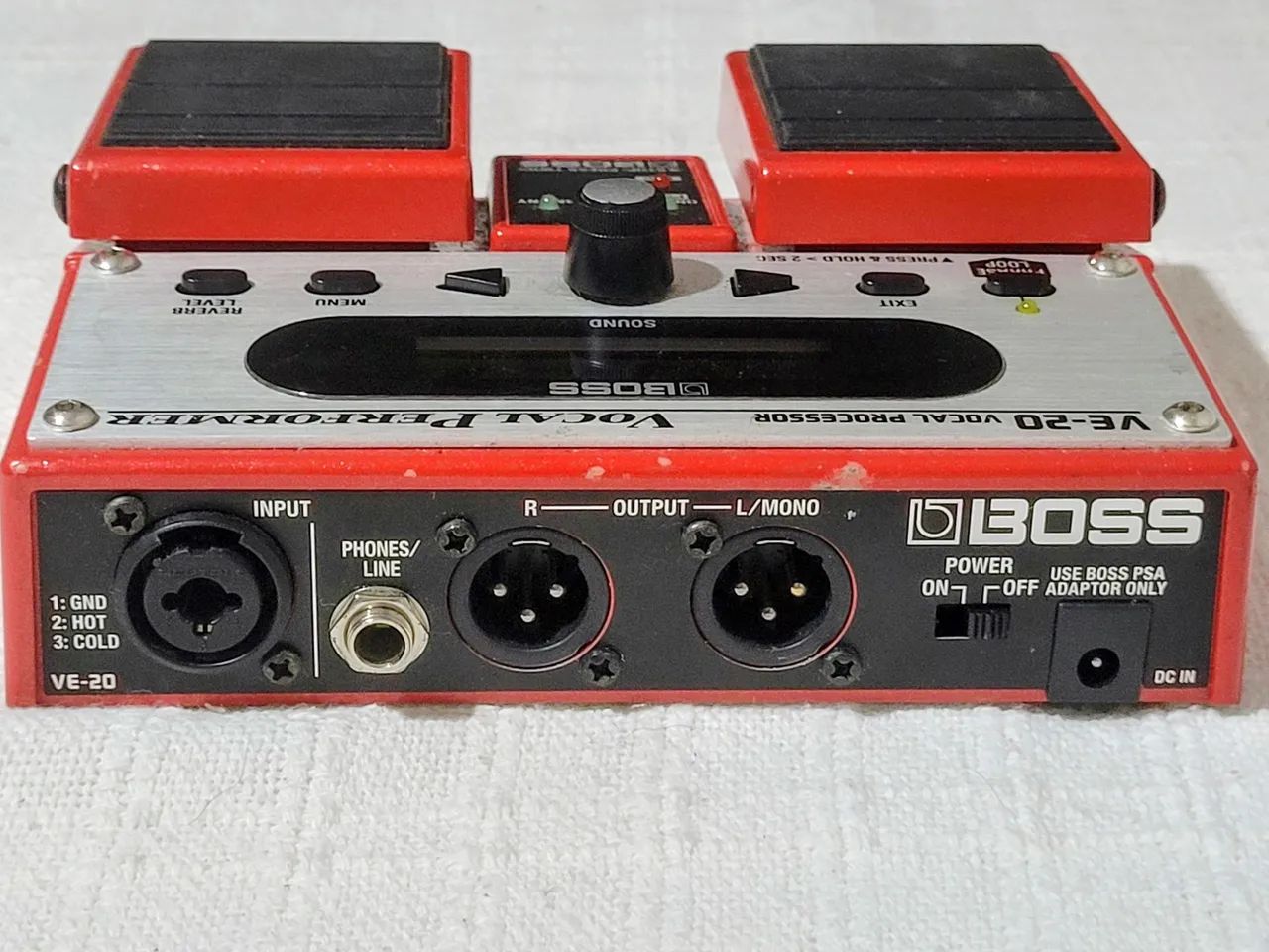 Vocal Processor VE 20 Boss Pedal de Voz - Multiplos Efeitos e Gravação  - Foto 3