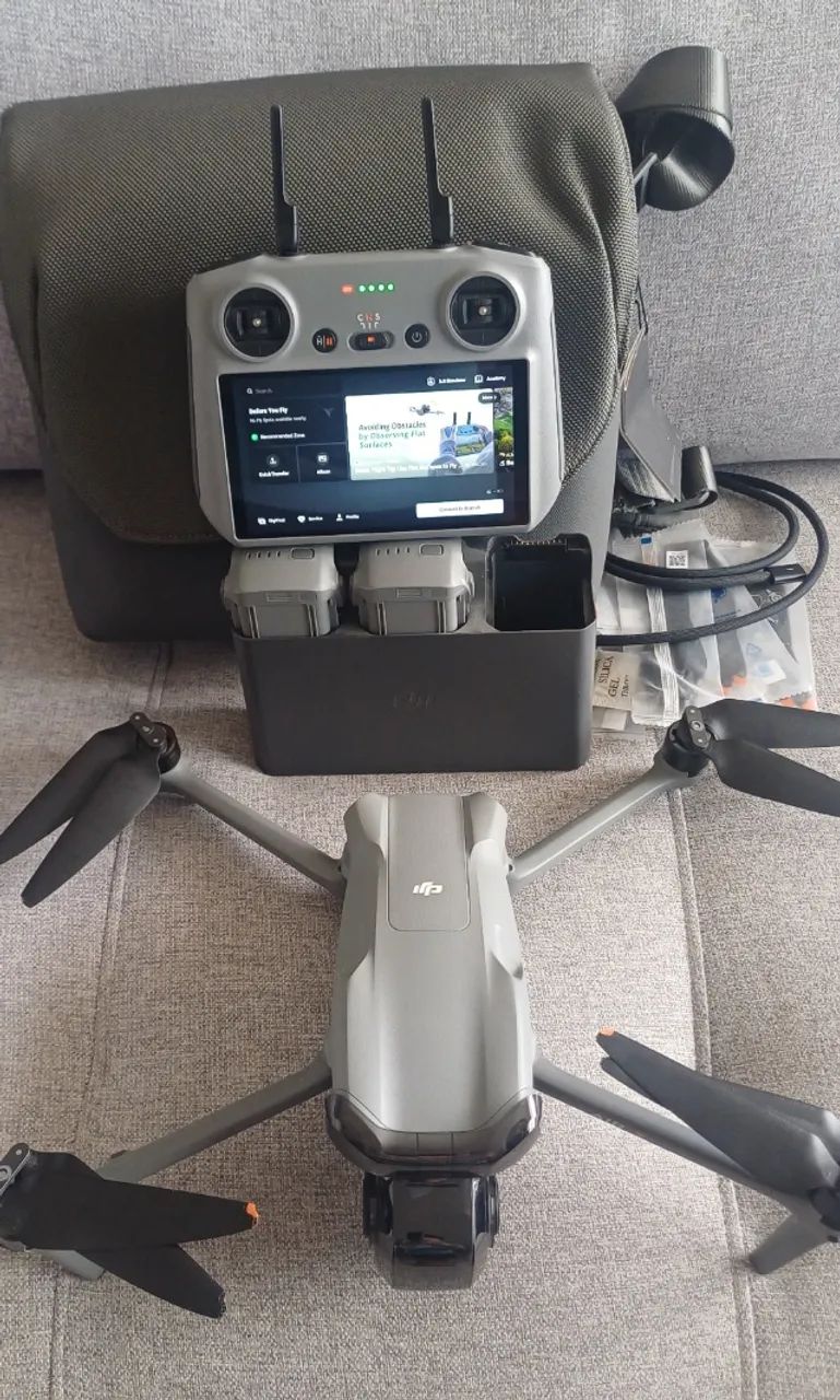 Drone Dji Air 3 Fly More Combo Perfeito Troco