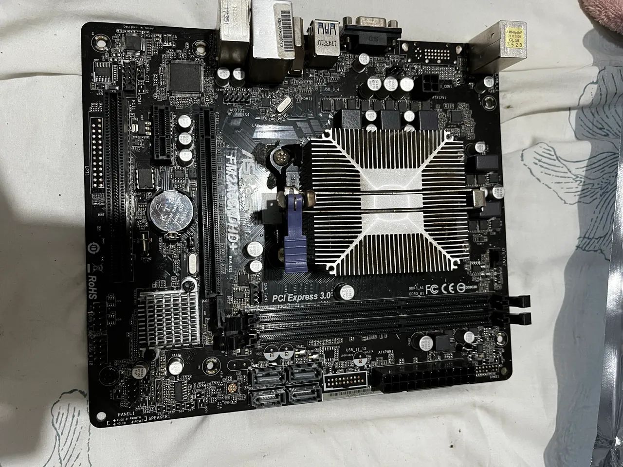 PLACA-MÃE ASROCK FM2A68M-HD+ - SOCKET FM2+