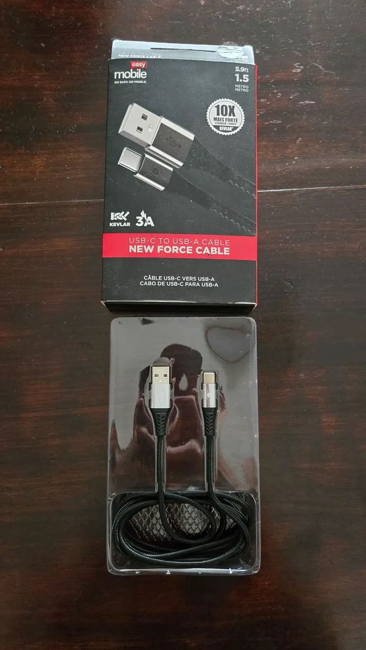 Cabo usb-a usb-c 1,5m - Foto 3