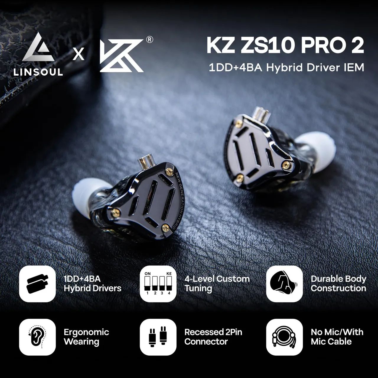 KZ ZS10 PRO 2 / 4 TUNNING  - Foto 2