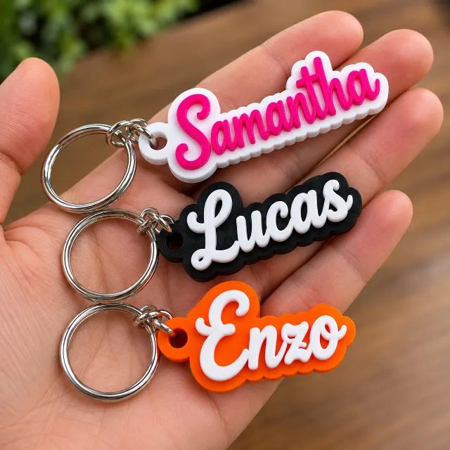 Chaveiro Personalizado com Seu nome