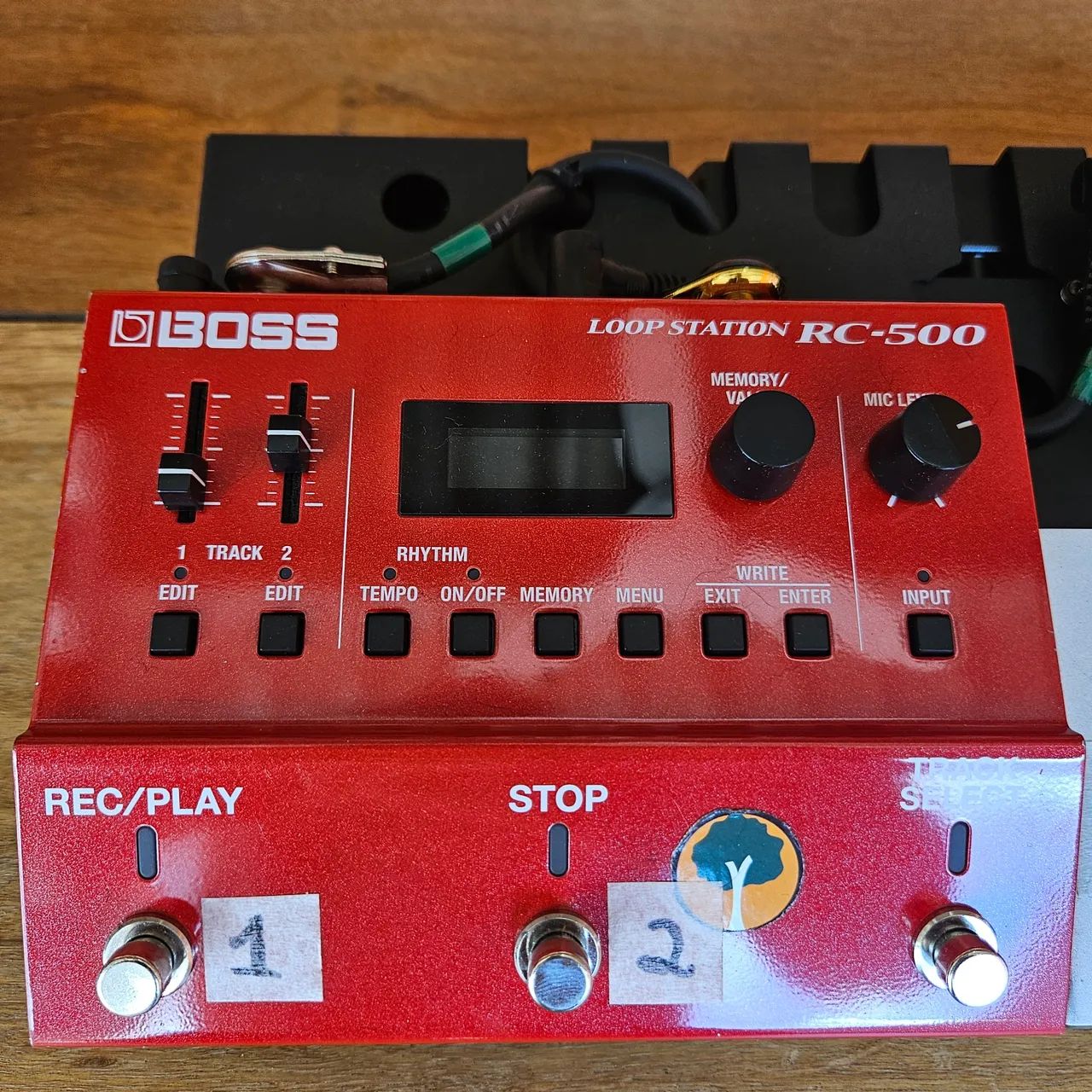 Loop station rc 500 boss + Footswitch FS-6 boss + direct box +