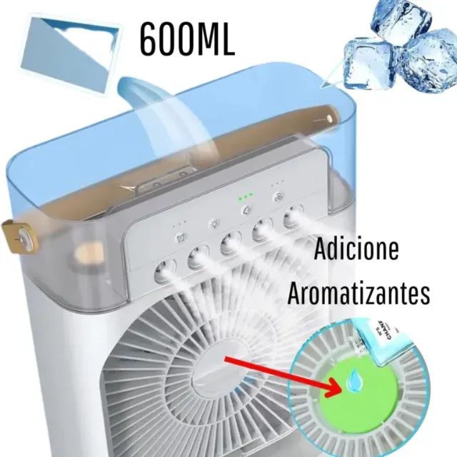 Ventilador E Umidificador De Ar RBG Grande - Foto 2