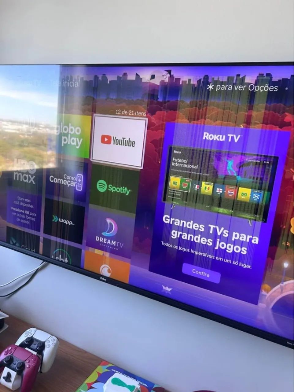 2 TV 4k 50 polegadas - Foto 2