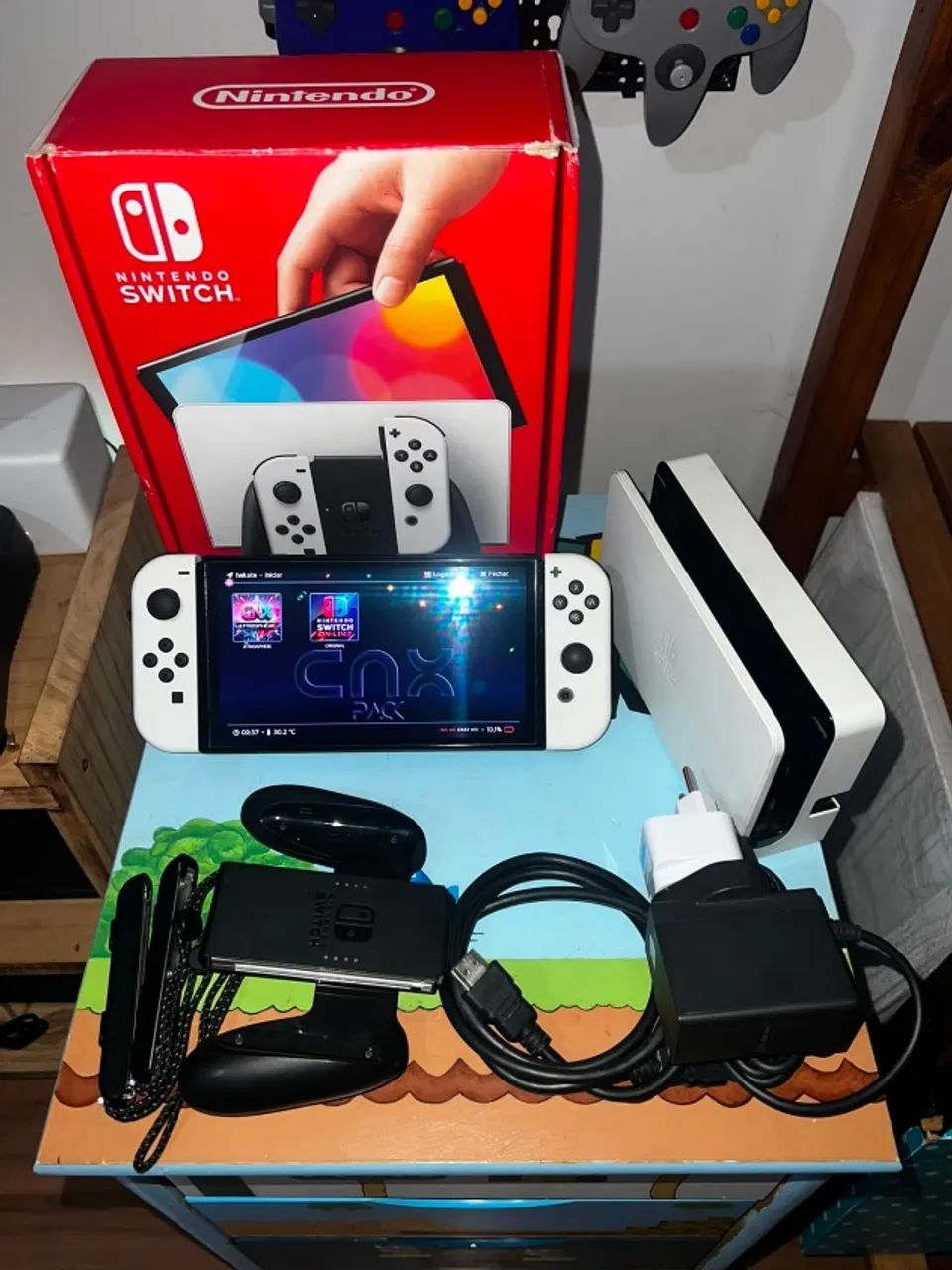 Nintendo Switch Oled Desbloqueado - Foto 2