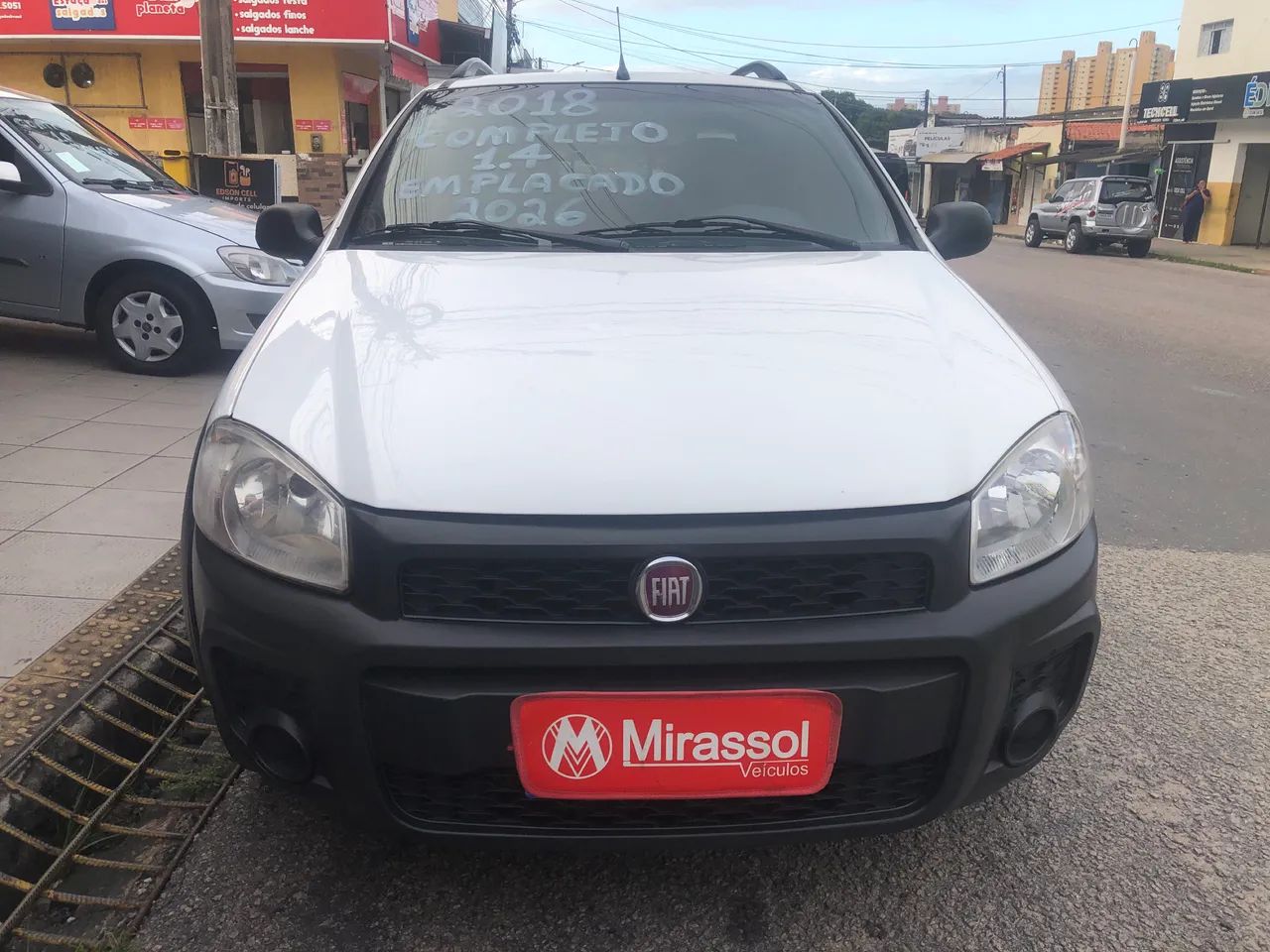 Fiat Strada Working Hard 1.4 Fire Flex 8V CD 2018 - Foto 5