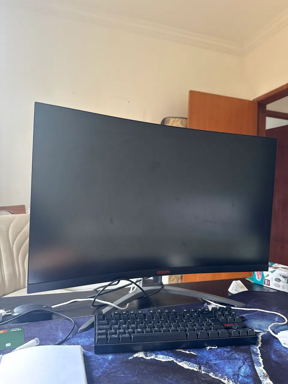 Monitor AOC 32 polegadas curvo 