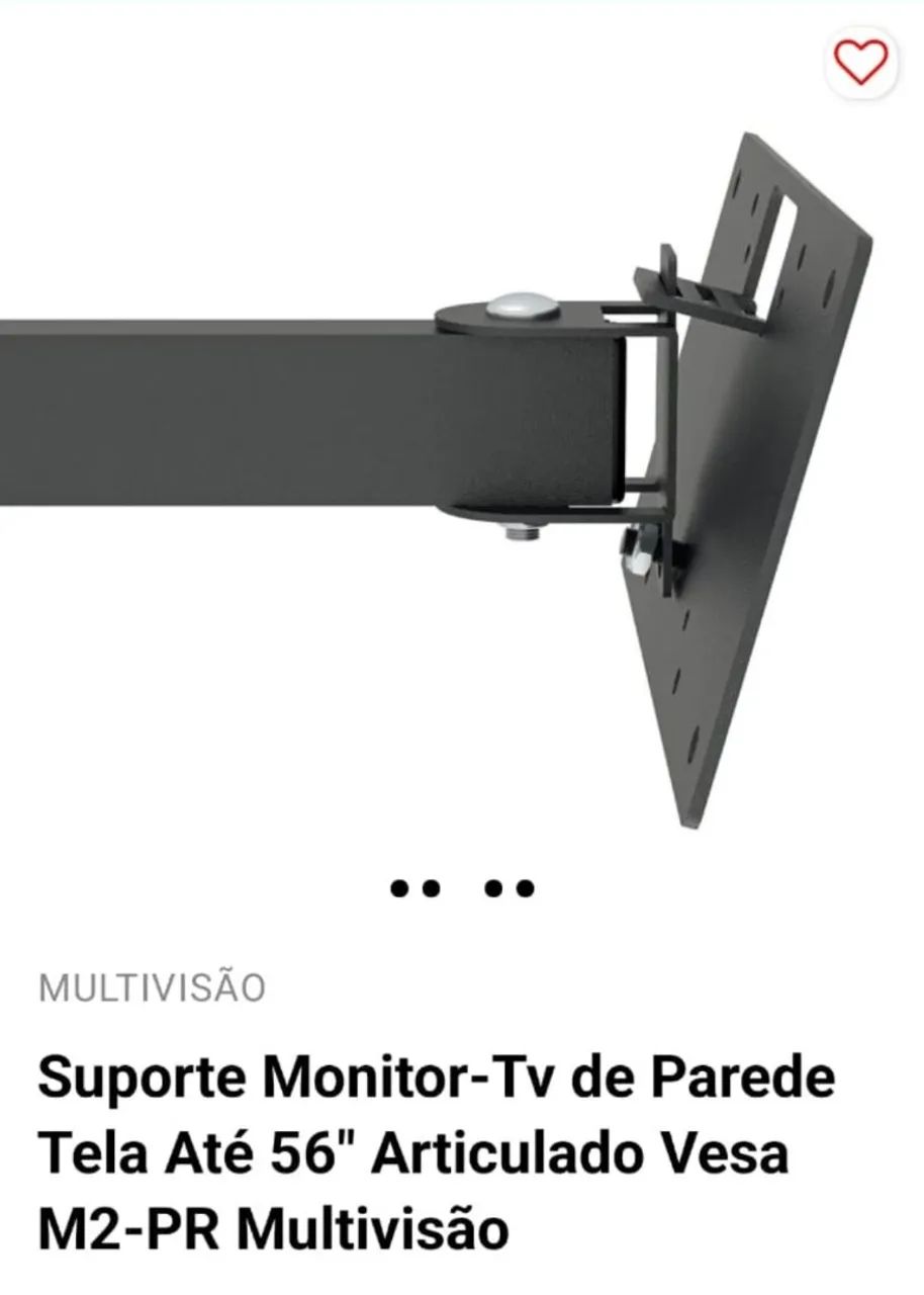 Suporte TV de Parede Tela até 56 polegadas - Foto 2