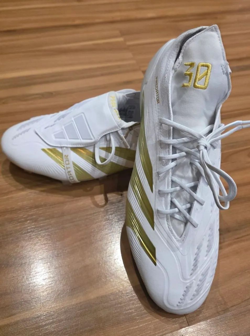 Adidas Predator Elite FT FG White/Gold IF6445 - Nova Original