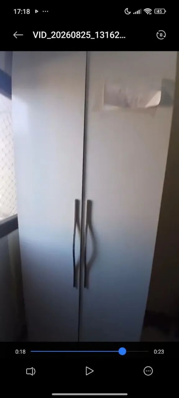 Guarda roupa branco duas portas - Foto 3