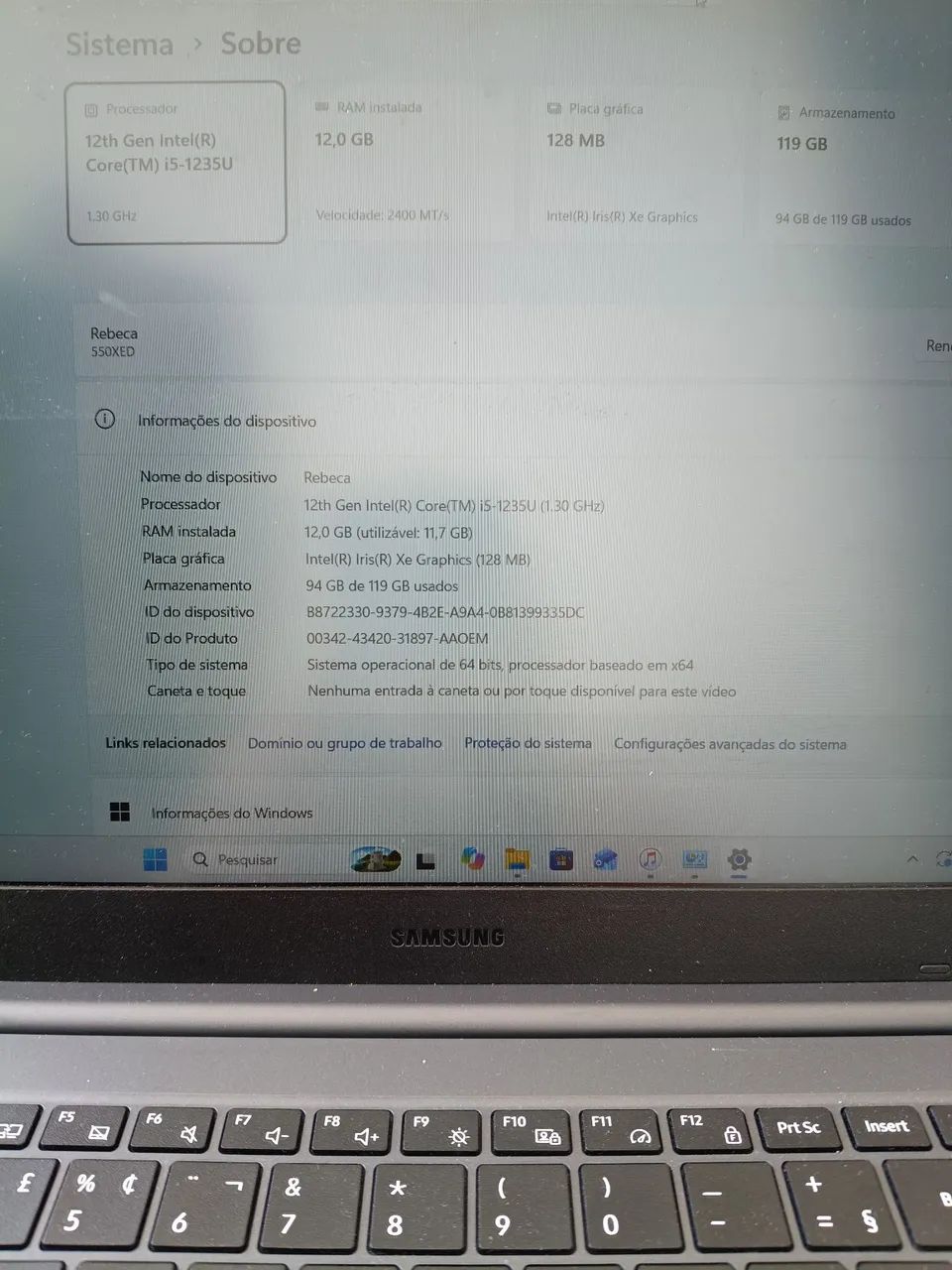 Notebook Samsung Galaxy  - Foto 5