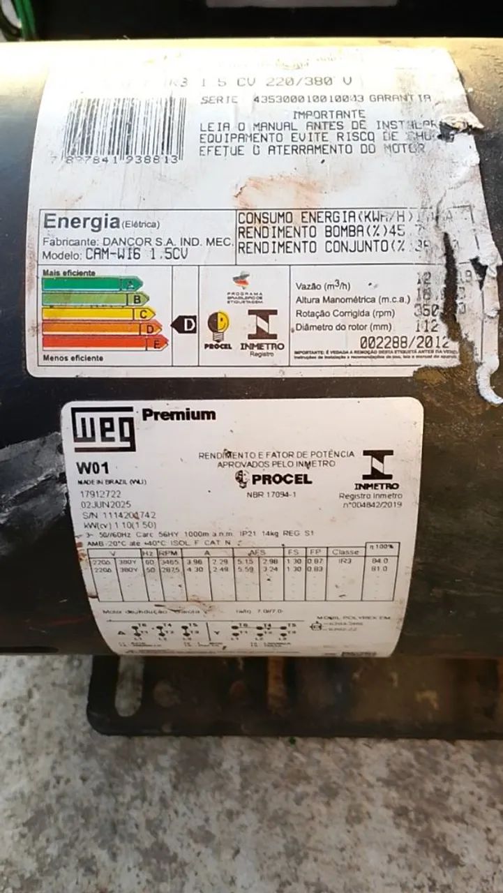 Bombas d'água e quadros de comando completo  - Foto 2