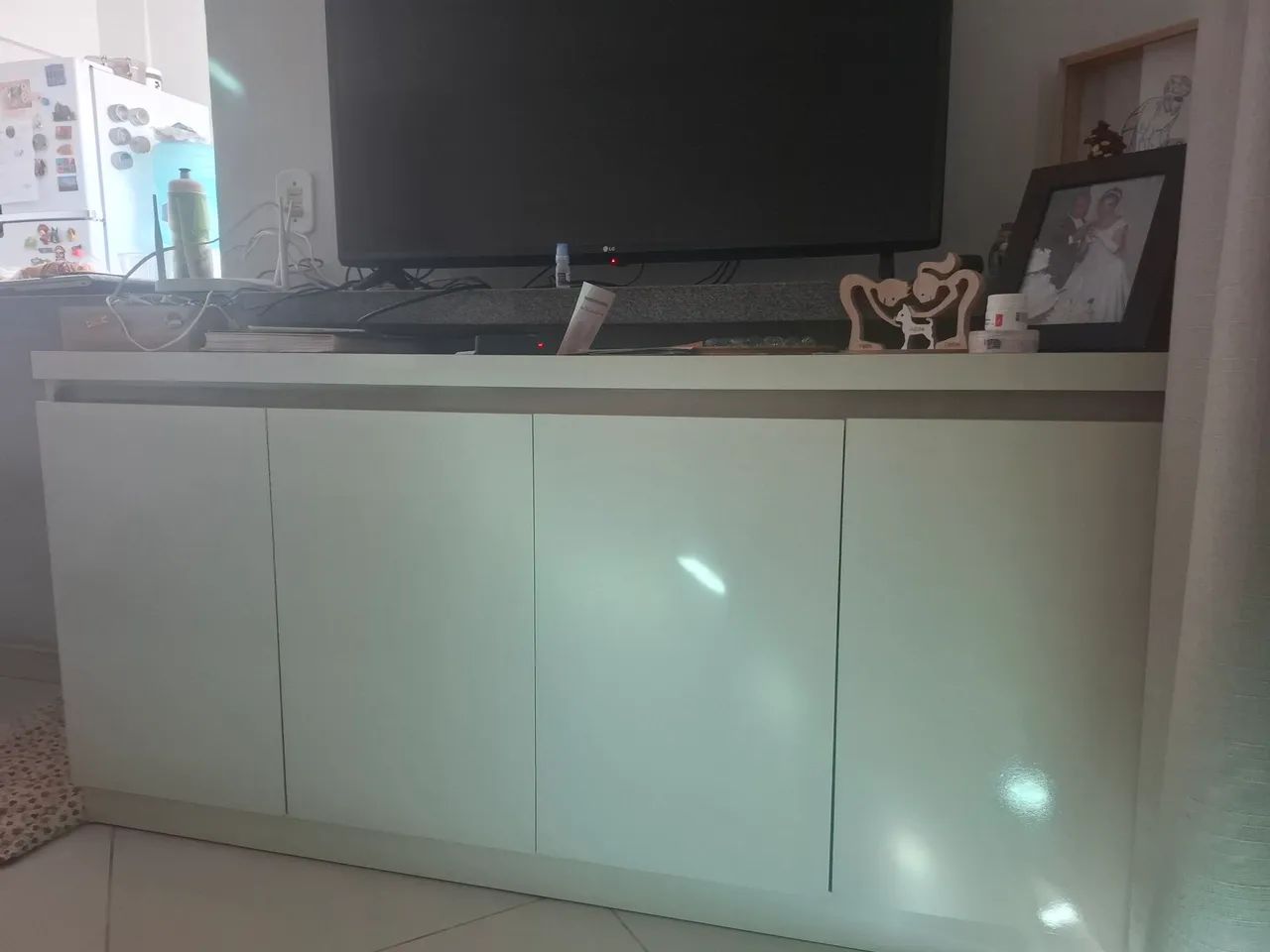Móvel buffet offwhite 1,60m perfeito! - Foto 2