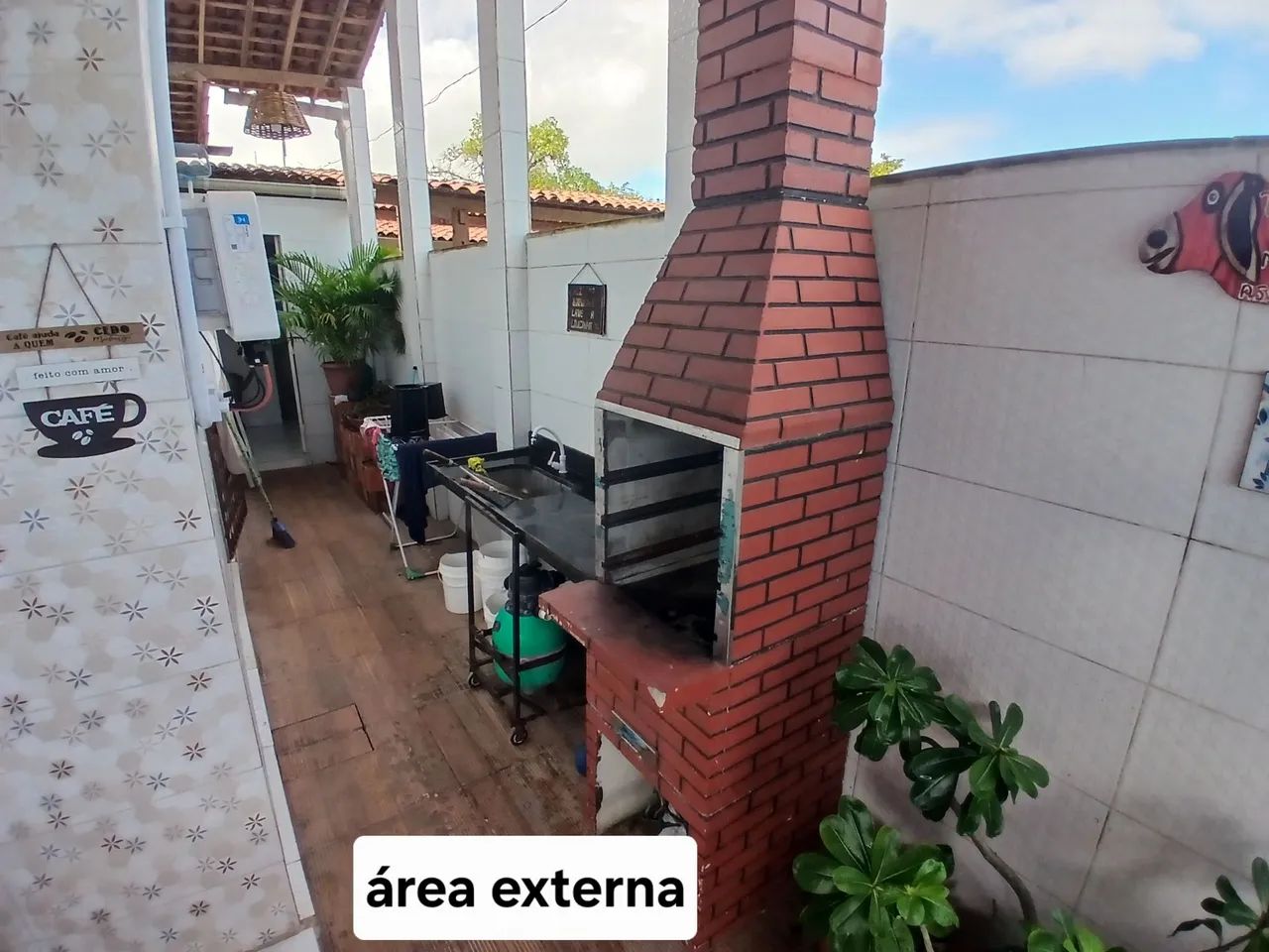 Alugo casa mobiliada em lucena - Foto 4