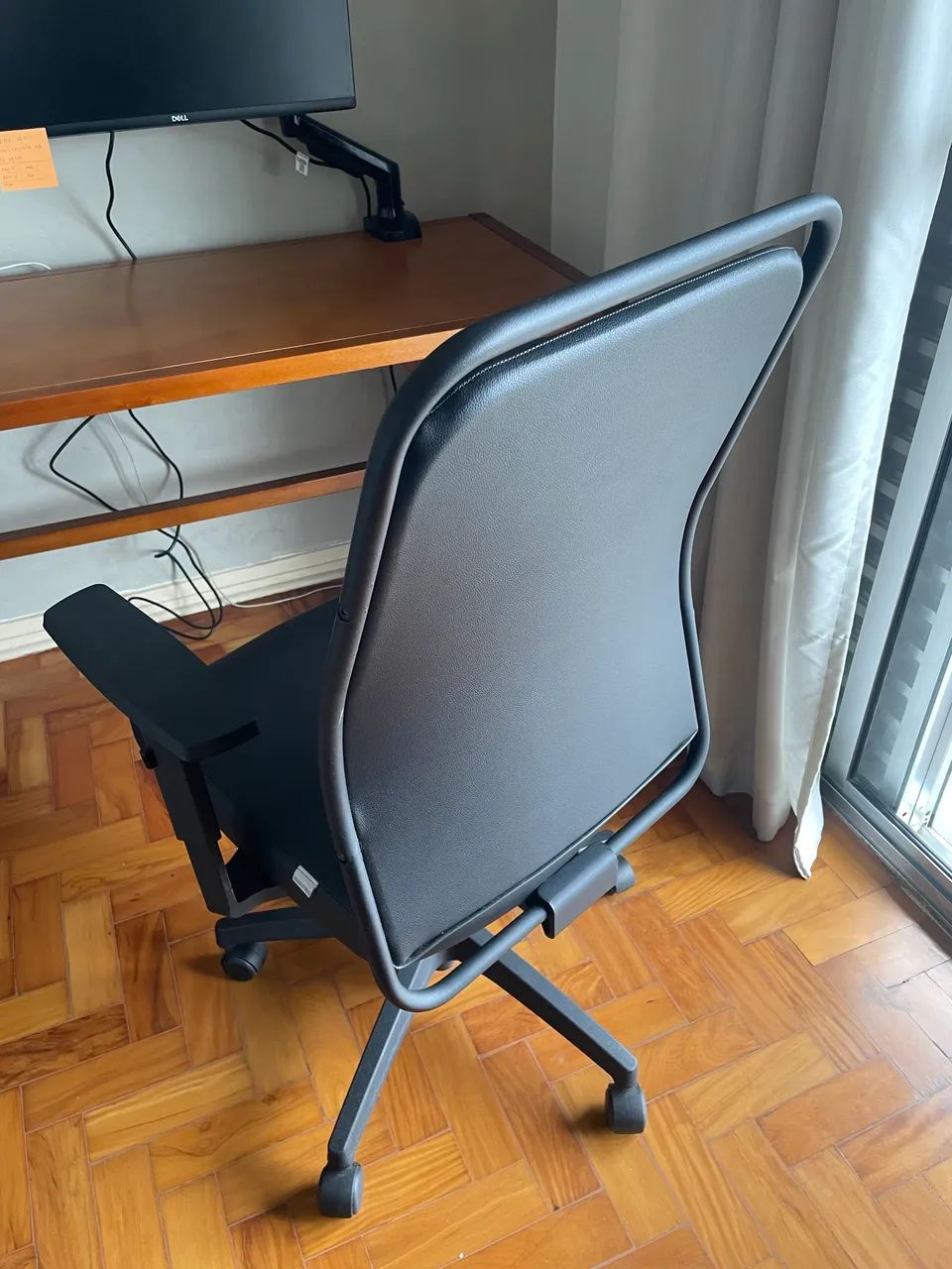 Cadeira de escritório preta - Foto 3