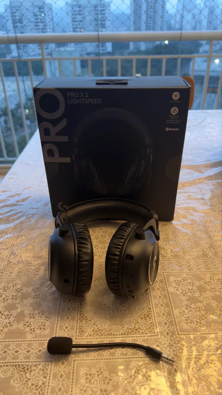 Logitech G PRO X 2 LIGHTSPEED - Preto | Pouquíssimo uso - Foto 2