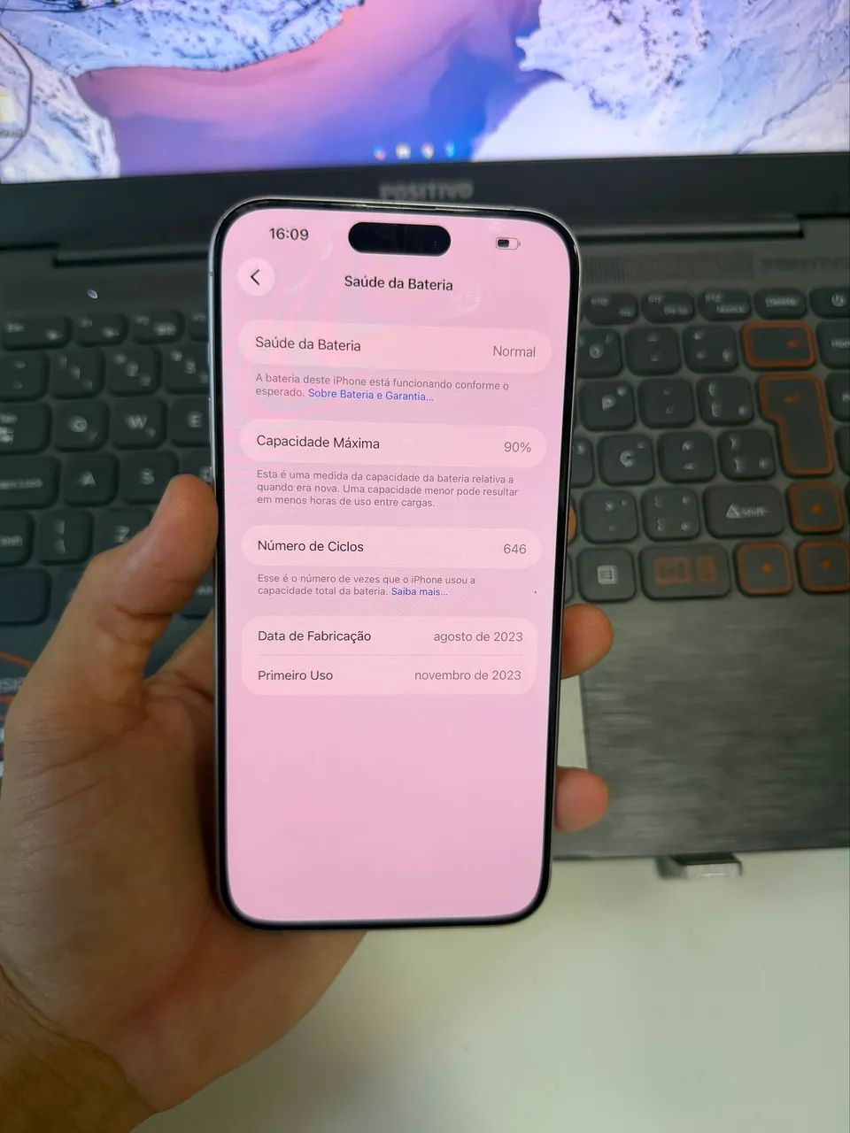 iphone 15 pro max em perfeito estado  - Foto 2
