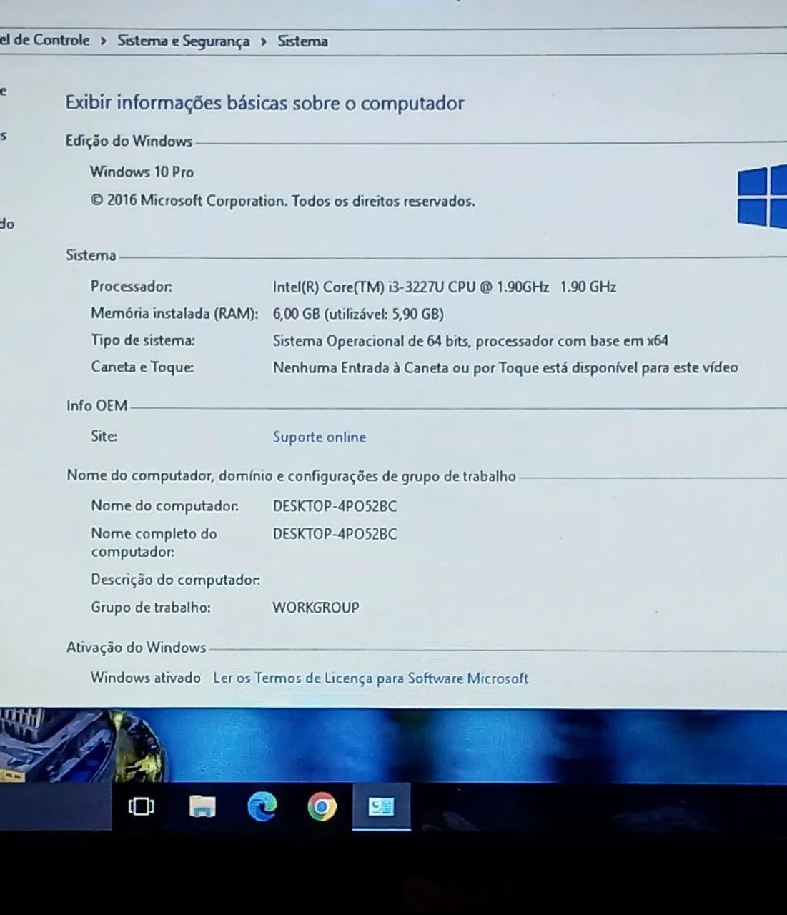 Notebook Dell - Intel Core i3 3° Geração - 4GB RAM - Foto 3