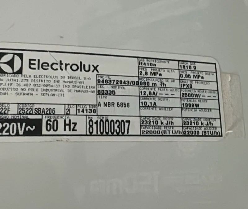 Ar Condicionado 22 mil BTU - Foto 2