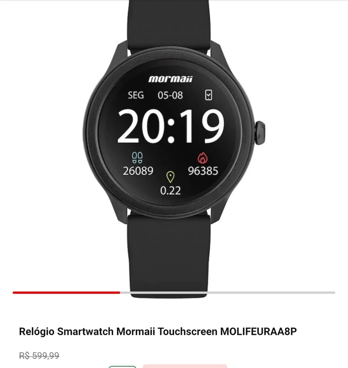 Relógio Smartwatch Mormaii  - Foto 3