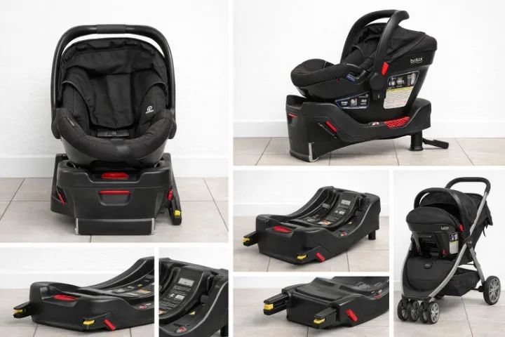 Carrinho de Bebê Britax B-Agile + Bebê Conforto com Base Isofix - Foto 2