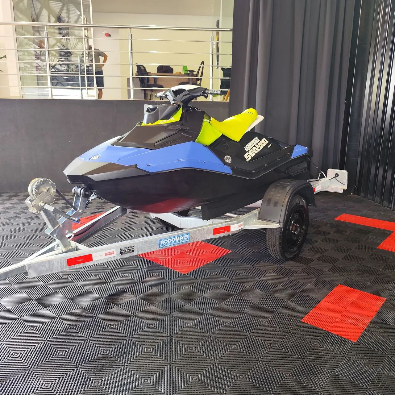 Sea-Doo Spark 90hp + Som Original e Carreta 0KM - Foto 3