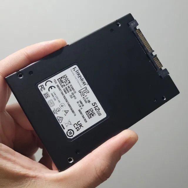 SSD Kingston KC600 512GB NAND 3D TLC Sata3 com Leitura de 550Mb/s e Gravação de 520Mb/s - Foto 2