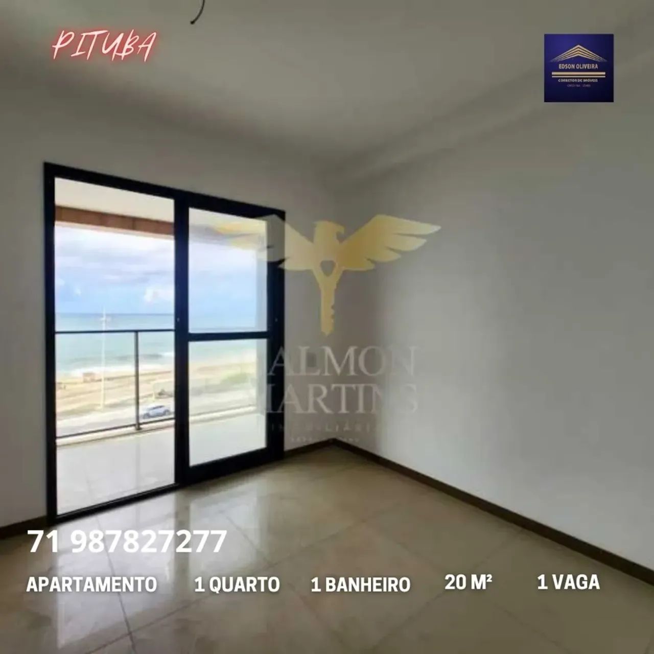 APARTAMENTO TIPO STUDIO 20M² NA PITUBA