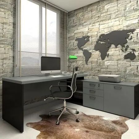 Mesa de escritório. Sob medida.65093265638657124