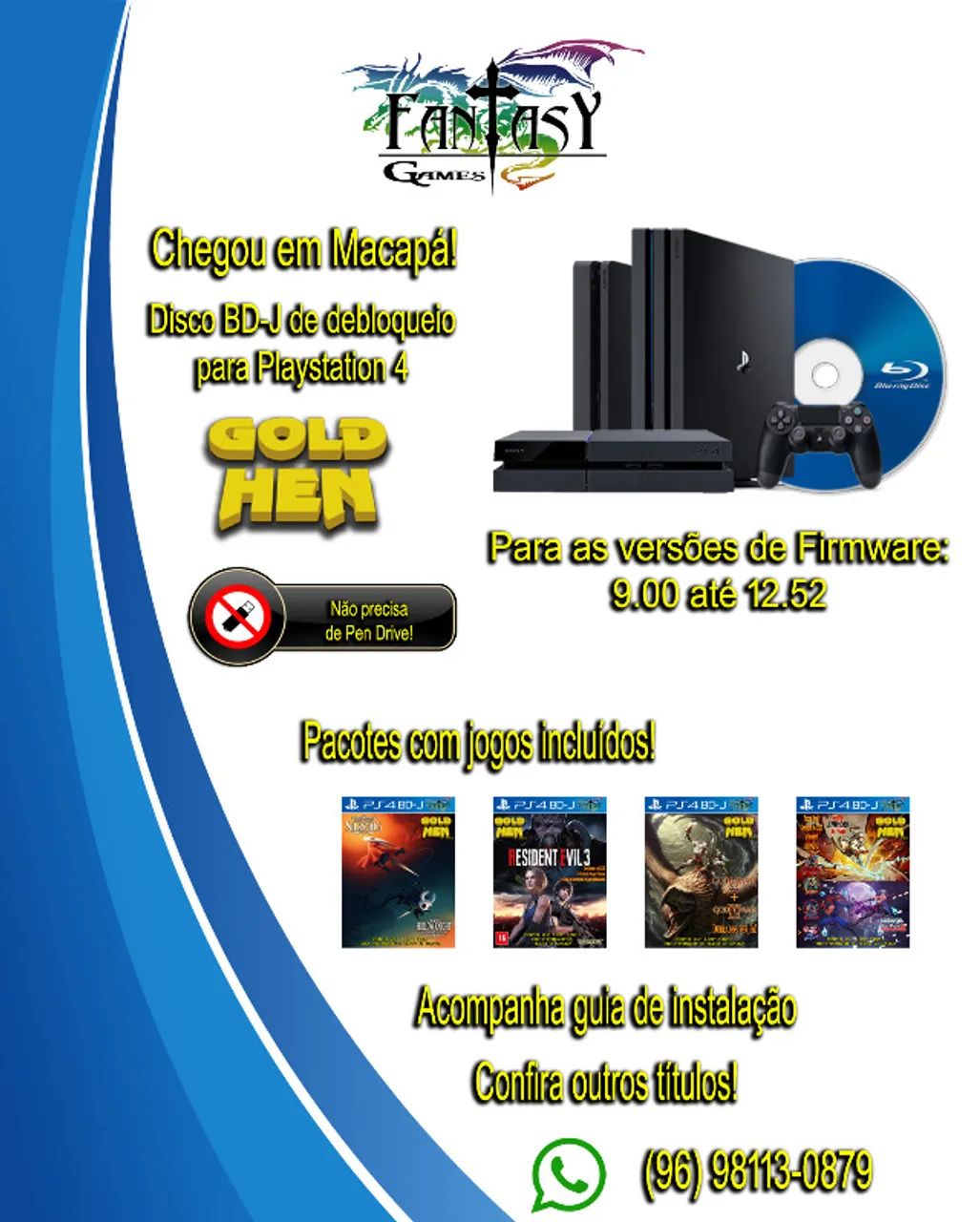 GoldHen PS4 Destrav - Foto 2